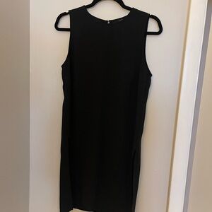 Topshop Black Sleeveless Sheath Mini Dress